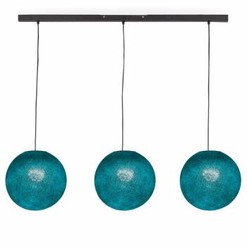 Rail gris anthracite 3 globes S canard - Luminaire sur rail - La Case de Cousin Paul