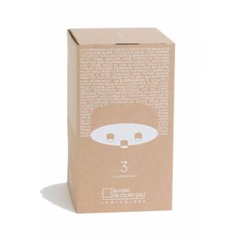 Ophangsysteem 3 mat antraciet met grijze geweven kabel - Accessoires voor verlichting - La Case de Cousin Paul