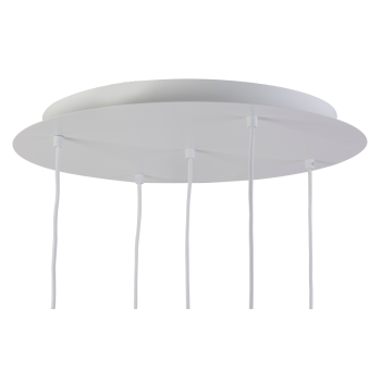 Ceiling fixture 5 matte white - Lights accessories - La Case de Cousin Paul