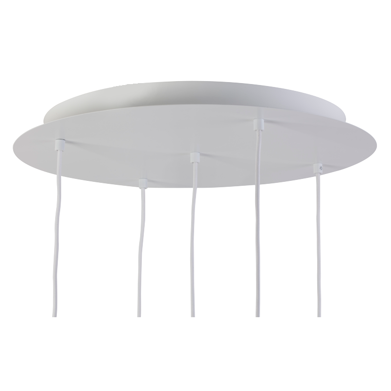 Ceiling fixture 5 matte white - Lights accessories - La Case de Cousin Paul