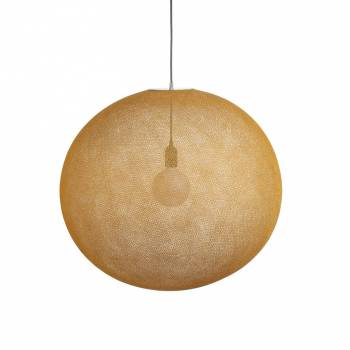 Globe Light XXL Tabac Ø 67cm - Enkelvoudig ophangsysteem - La Case de Cousin Paul