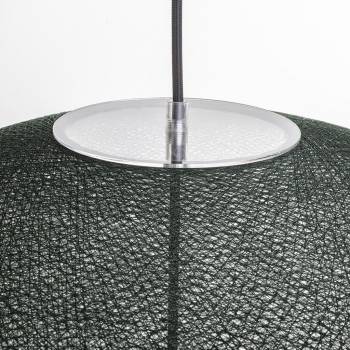 Globe Light XXL Vert impérial Ø 67cm - Coprilampada sfere light - La Case de Cousin Paul