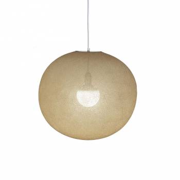 Globe Light XL Sahara Ø 50cm - Enkelvoudig ophangsysteem - La Case de Cousin Paul