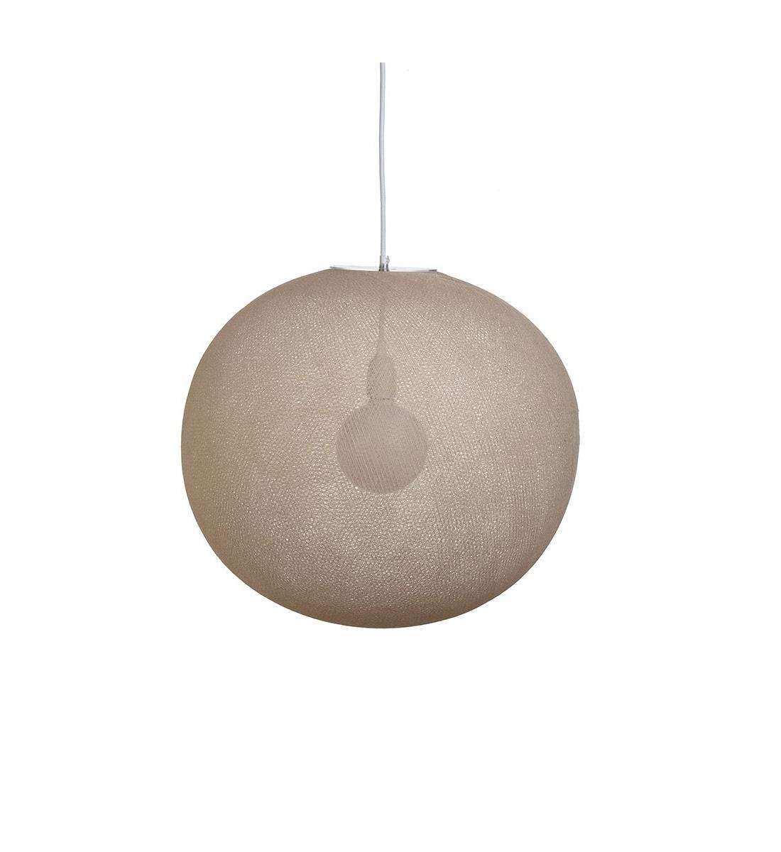 Globe Light XL Sahara Ø 50cm - Enkelvoudig ophangsysteem - La Case de Cousin Paul