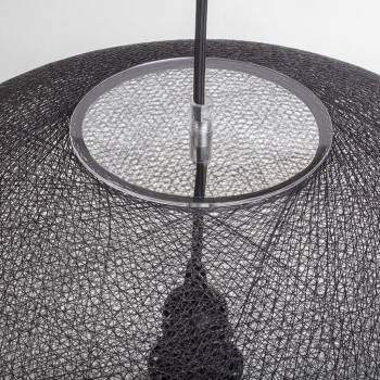 Globe Light XL Anthracite Ø 50cm - Single Pendant lamp - La Case de Cousin Paul