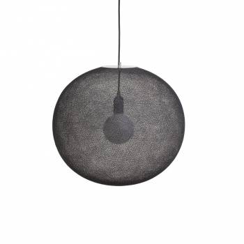 Globe Light XL Anthracite Ø 50cm - Enkelvoudig ophangsysteem - La Case de Cousin Paul