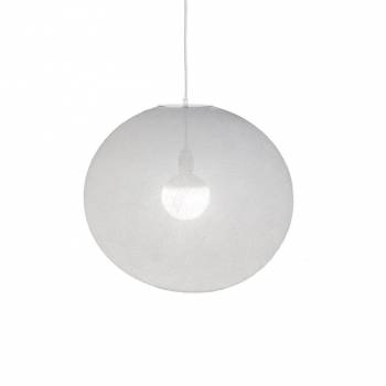 Globe Light XL Blanc Ø 50cm - Enkelvoudig ophangsysteem - La Case de Cousin Paul