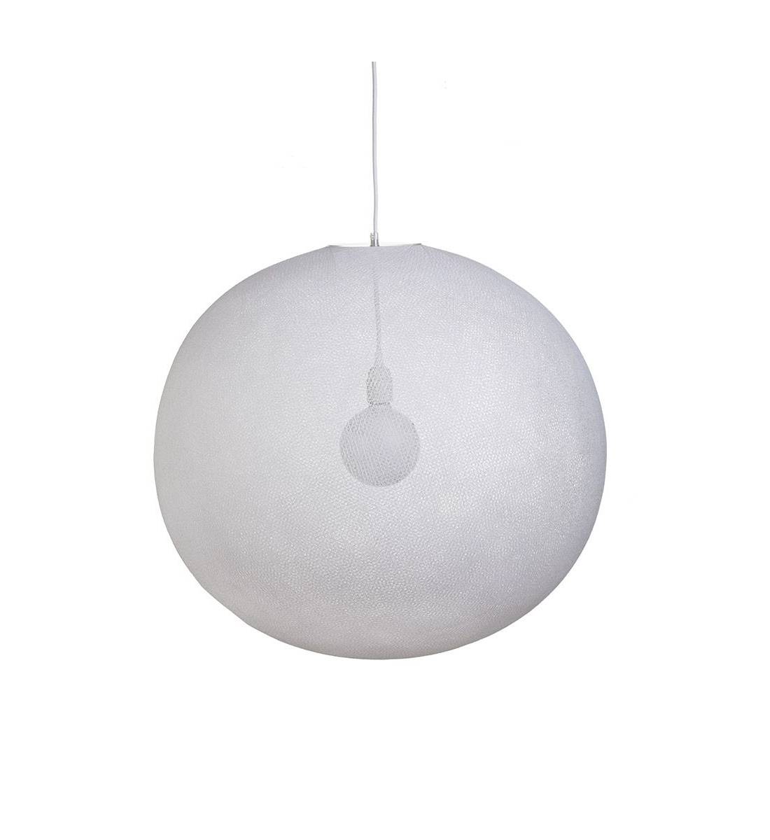 Globe Light XXL Blanc Ø 67cm - Single Pendant lamp - La Case de Cousin Paul
