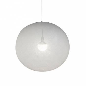 Globe Light XXL Blanc Ø 67cm - Enkelvoudig ophangsysteem - La Case de Cousin Paul