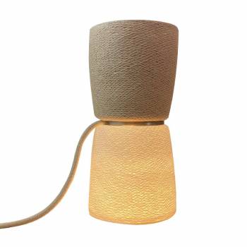 Lampe BAoBA - Amandel - Lamp Baoba - La Case de Cousin Paul