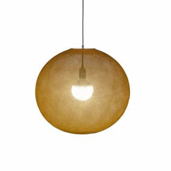 Globe Light XL Tabac Ø 50cm - Enkelvoudig ophangsysteem - La Case de Cousin Paul