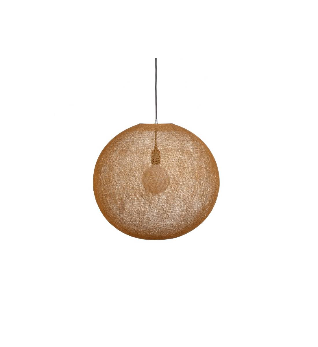 Globe Light XL Tabac Ø 50cm - Single Pendant lamp - La Case de Cousin Paul