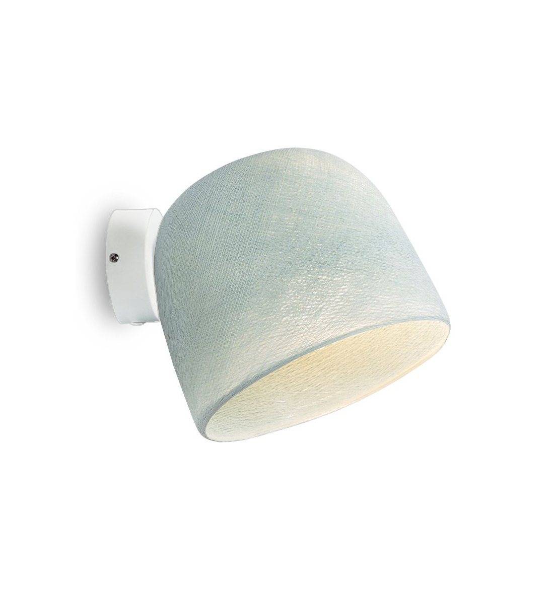 Applique murale blanche Cloche azur - Le applique - La Case de Cousin Paul