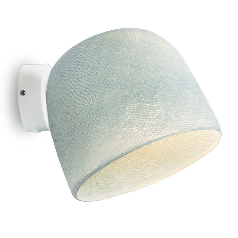 Muur licht wit azuurblauw - Wandlamp - La Case de Cousin Paul