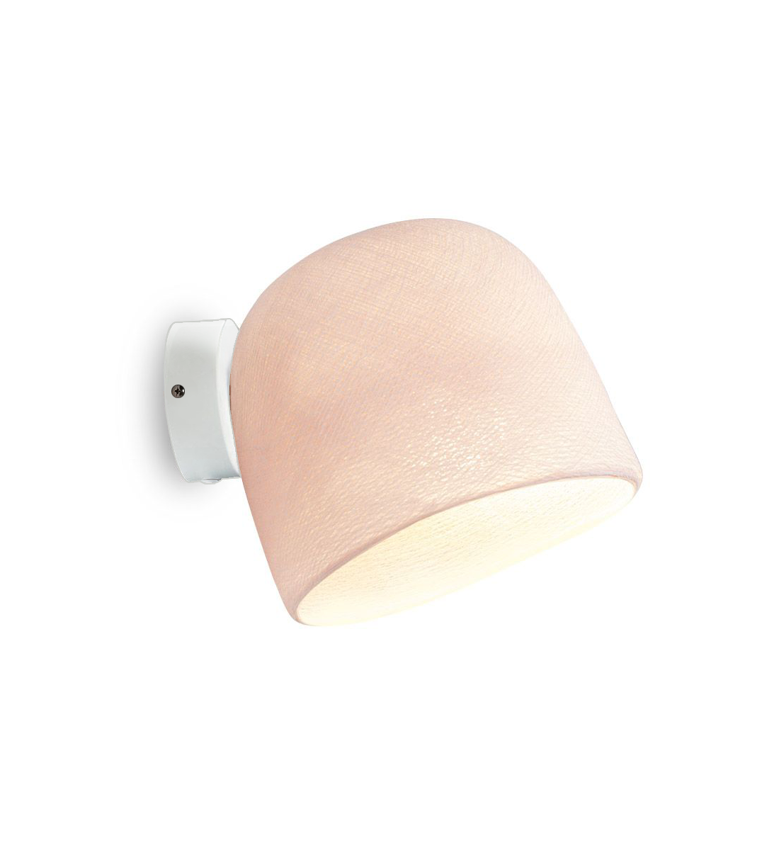 Applique murale blanche Cloche dragée - Wall light - La Case de Cousin Paul