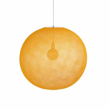 Globe Light XXL Curry Ø 67cm - Enkelvoudig ophangsysteem - La Case de Cousin Paul