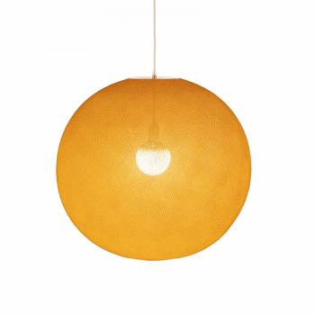 Globe Light XXL Curry Ø 67cm - Enkelvoudig ophangsysteem - La Case de Cousin Paul