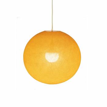 Globe Light XL Curry Ø 50cm - Enkelvoudig ophangsysteem - La Case de Cousin Paul