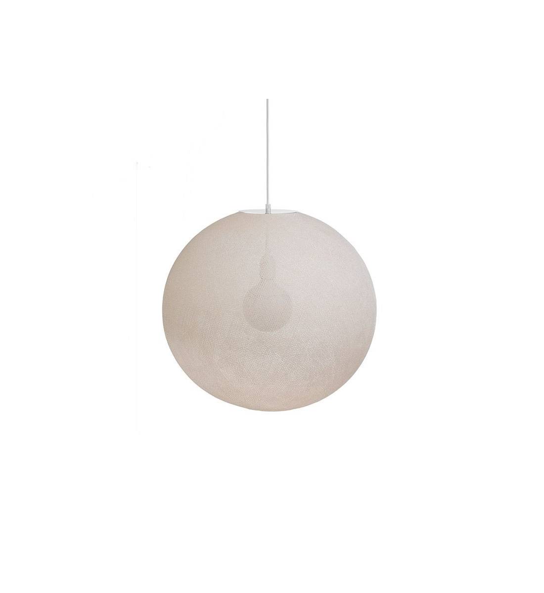 Globe Light XL Ecru Ø 50cm - Sospensione semplice - La Case de Cousin Paul