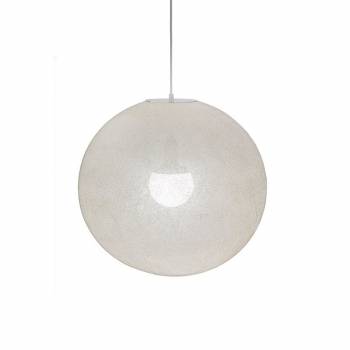 Globe Light XL Ecru Ø 50cm - Single Pendant lamp - La Case de Cousin Paul