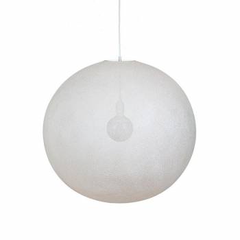 Globe Light XXL Ecru Ø 67cm - Enkelvoudig ophangsysteem - La Case de Cousin Paul