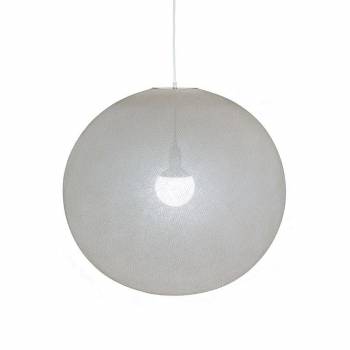 Globe Light XXL Ecru Ø 67cm - Enkelvoudig ophangsysteem - La Case de Cousin Paul