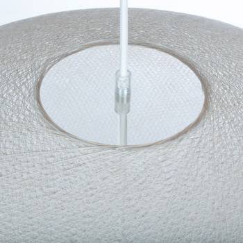 Globe Light XXL Ecru Ø 67cm - Suspension simple - La Case de Cousin Paul