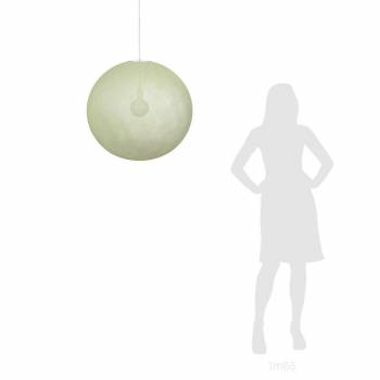 Globe Light XXL Tilleul Ø 67cm - Single Pendant lamp - La Case de Cousin Paul