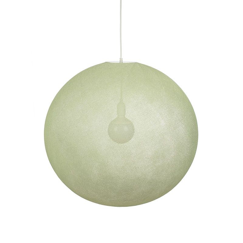 Globe Light XXL Tilleul Ø 67cm - Enkelvoudig ophangsysteem - La Case de Cousin Paul