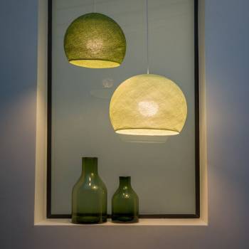 olive green - Lampshades domes - La Case de Cousin Paul