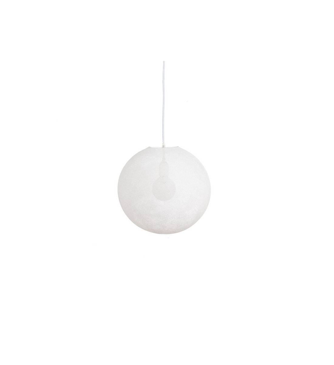 Globe Light Blanc Ø 36cm - Abat-jour globe light - La Case de Cousin Paul