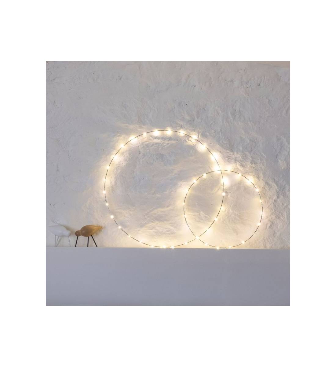 Circle decorative light - Décoration lumineuse - La Case de Cousin Paul