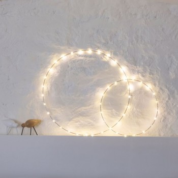 Circle decorative light - Décoration lumineuse - La Case de Cousin Paul