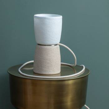 Lampe BAoBA - Almond - Lamp Baoba - La Case de Cousin Paul