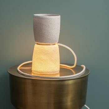 Lampe BAoBA - Almond - Lamp Baoba - La Case de Cousin Paul