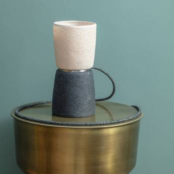 Lampe BAoBA - Black pepper - Lamp Baoba - La Case de Cousin Paul