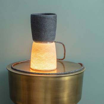 Lampe BAoBA - Pimienta negra - Lámpara Baoba - La Case de Cousin Paul