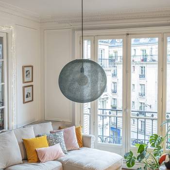 Globe Light XL Vert impérial Ø 50cm - Lampshades globe light - La Case de Cousin Paul