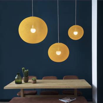 Globe Light XL Curry Ø 50cm - Single Pendant lamp - La Case de Cousin Paul