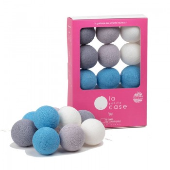 9 balls with batteries Nino - Baby Night Lights gift boxes - La Case de Cousin Paul