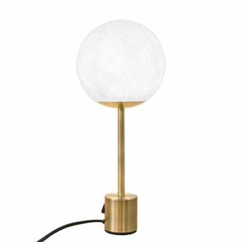 Lampe APAPA ottone - Bianco - Lampada Apapa - La Case de Cousin Paul