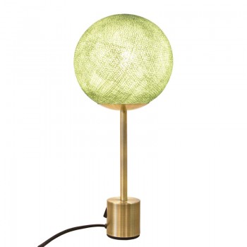 Brass lampe APAPA - Lime - Lamp Apapa - La Case de Cousin Paul