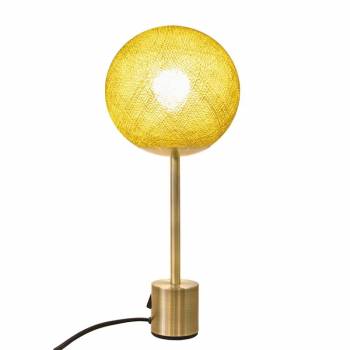 Brass lampe APAPA - Mustard - Lamp Apapa - La Case de Cousin Paul