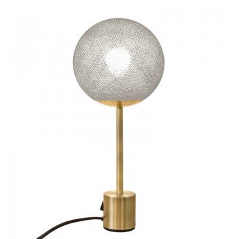 Brass lampe APAPA - Greige - Lamp Apapa - La Case de Cousin Paul