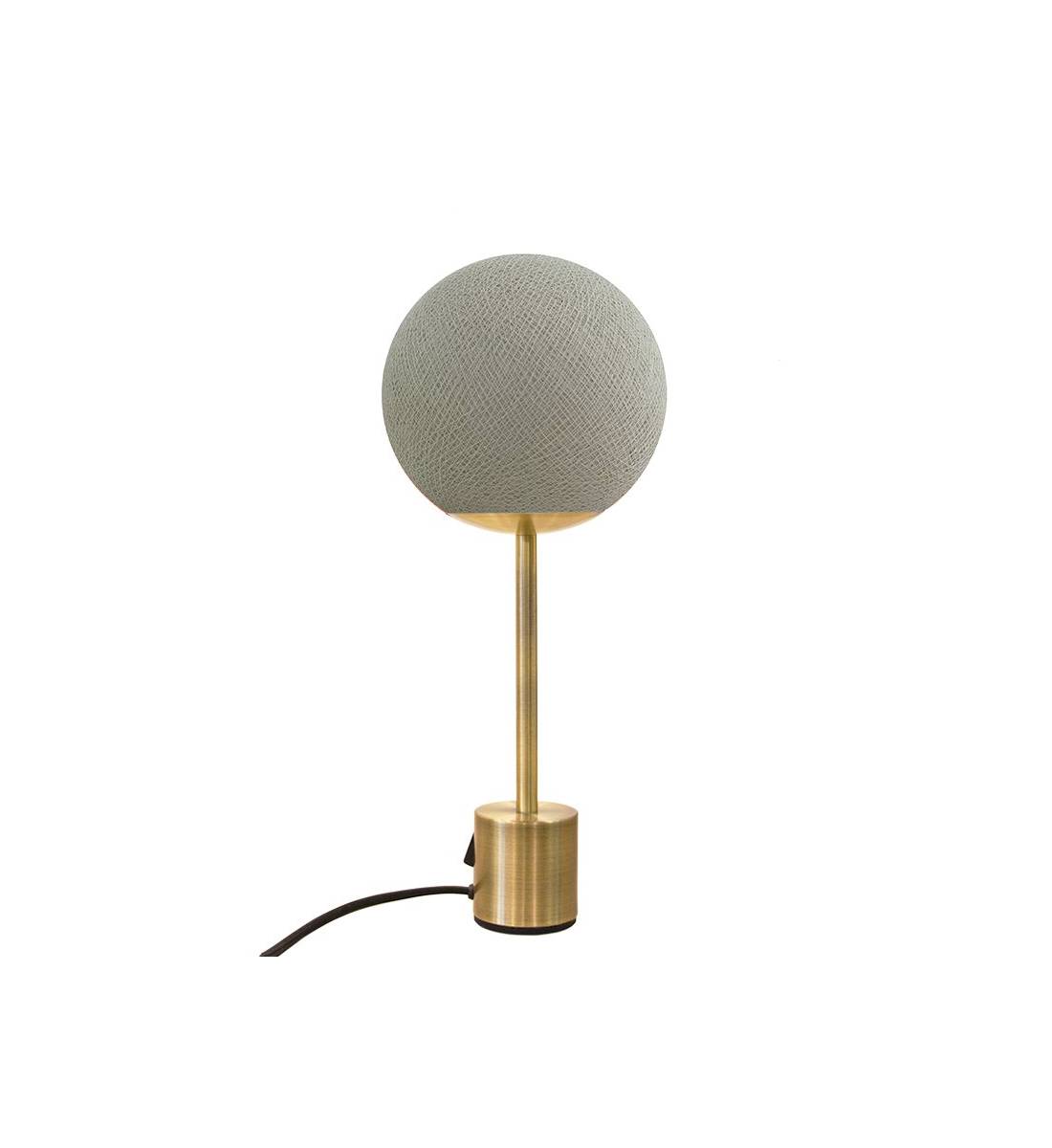 Brass lampe APAPA - Greige - Lamp Apapa - La Case de Cousin Paul