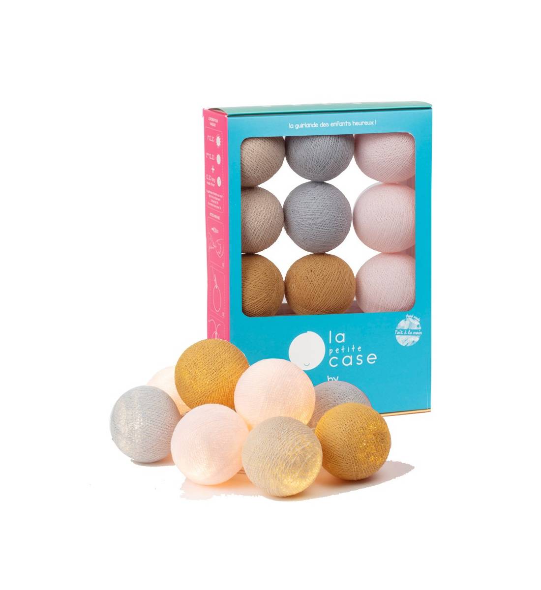 9 balls Suzie - Baby Night Lights gift boxes - La Case de Cousin Paul