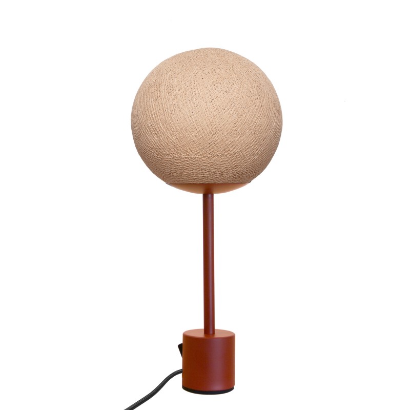 Lampe APAPA terracotta - zand - Lamp Apapa - La Case de Cousin Paul