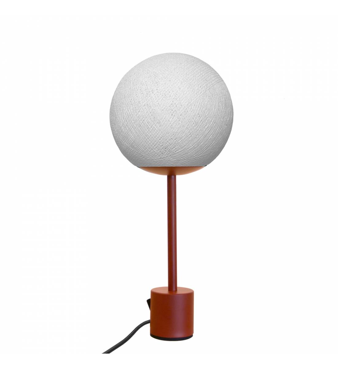 Lampe APAPA terracotta - Bianco - Lampada Apapa - La Case de Cousin Paul