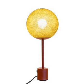 Lampe APAPA terracotta - Mosterd - Lamp Apapa - La Case de Cousin Paul