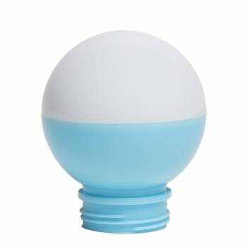 Bola Guinguette dos tonos blanco / azul claro (made in France) - Boules Guinguette - La Case de Cousin Paul